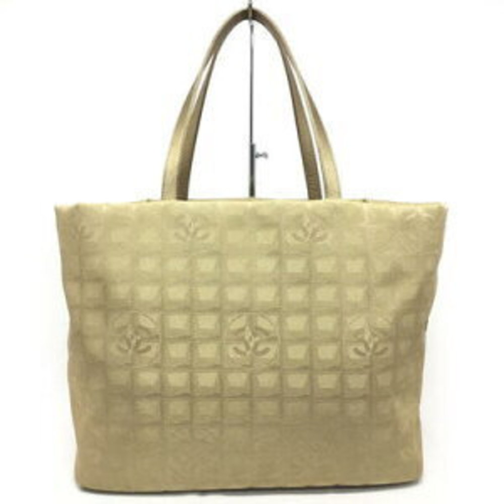 CHANEL Line Tote Bag Color Shoulder
